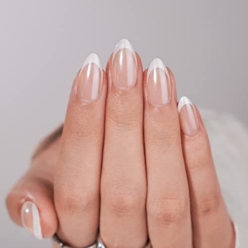BTArtbox Short Almond White French